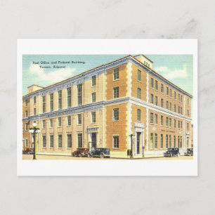 Cartão Postal Edifício Federal dos EUA em Tucson, Arizona, Vinta