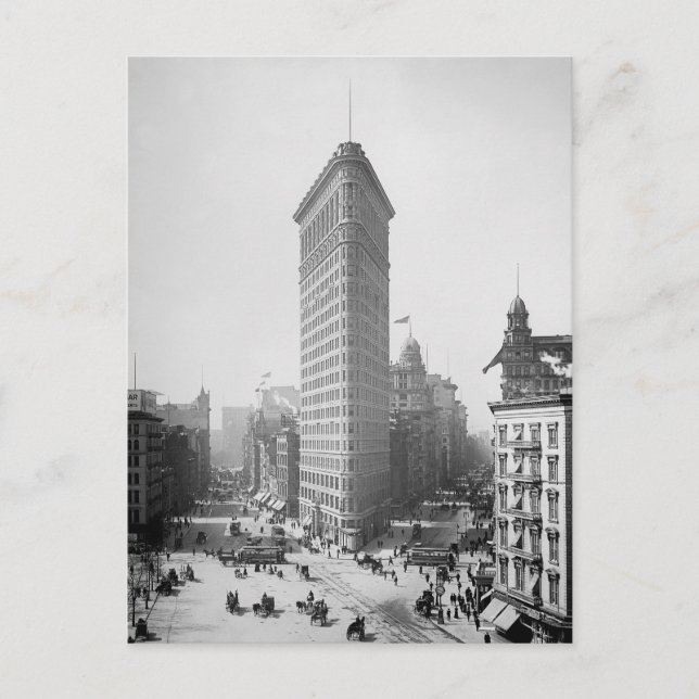 Cartão Postal Edifício Flatiron, 1905 (Frente)