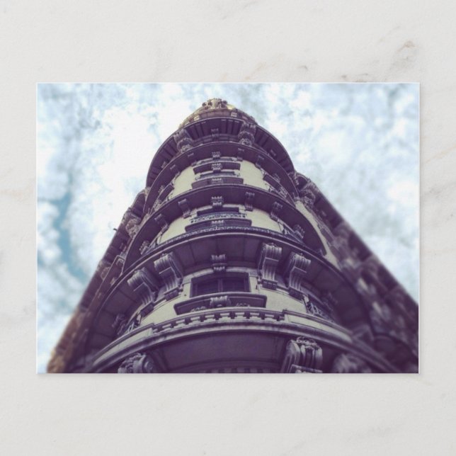 Cartão Postal Edifício NYC (Frente)