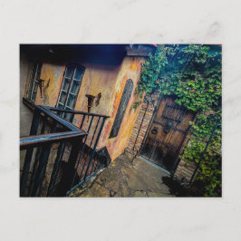 Cartão Postal Edifício Rústico Envelhecido