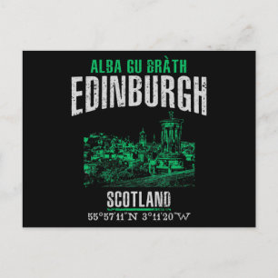 Cartão Postal Edimburgo