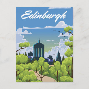 Cartão Postal Edimburgo Escócia