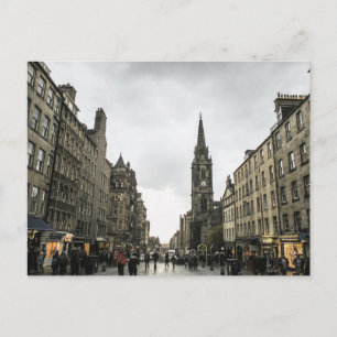 Cartão Postal Edimburgo, Escócia - paisagem urbana