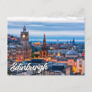 Cartão Postal Edimburgo, Escócia, Reino Unido