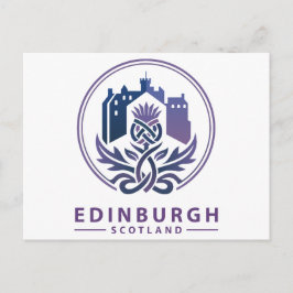 Cartão Postal Edimburgo Escócia Reino Unido