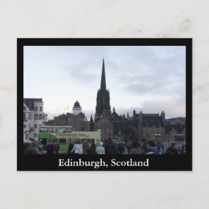 Cartão Postal Edimburgo, Scotland