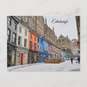 Cartão Postal Edimburgo - Victoria Street