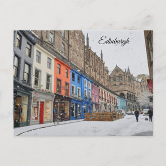 Cartão Postal Edimburgo - Victoria Street