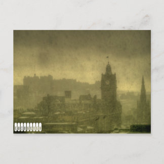 Cartão postal Edinburgh Vintage