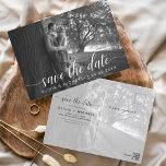 Cartão Postal Editável Salvar a data - foto manuscrita branca<br><div class="desc">Casamento manuscrito Salve os Cartões de Data que têm uma foto na frente e atrás. Os cartões Save the Date Fall, Autumn, Winter, Primavera ou Summer contêm uma tipografia moderna escrita cursiva escrita escrita escrita escrita escrita escrita escrita escrita escrita com letra mão que é elegante, simples e moderna para...</div>