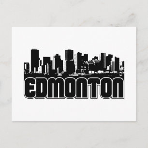 Cartão Postal Edmonton Skyline