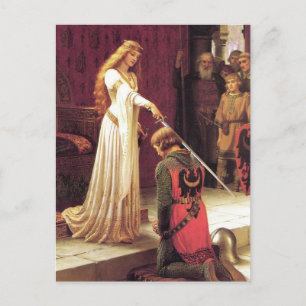 Cartão Postal Edmund Blair Leighton: O Cartão-postal da Accolade
