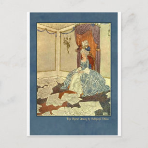 Cartão Postal Edmund Dulac Ilustração da Rainha da Neve