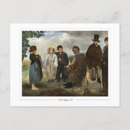 Cartão Postal Édouard Manet #123 - Belas Artes