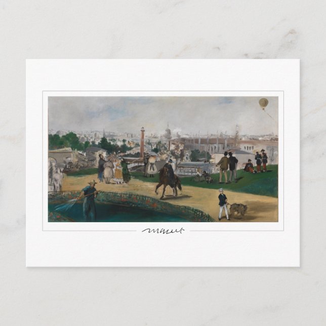 Cartão Postal Édouard Manet #128 - Belas Artes (Frente)