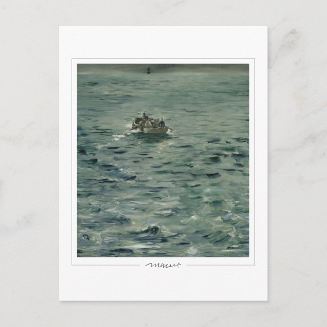 Cartão Postal Édouard Manet #12 - Belas Artes (Frente)