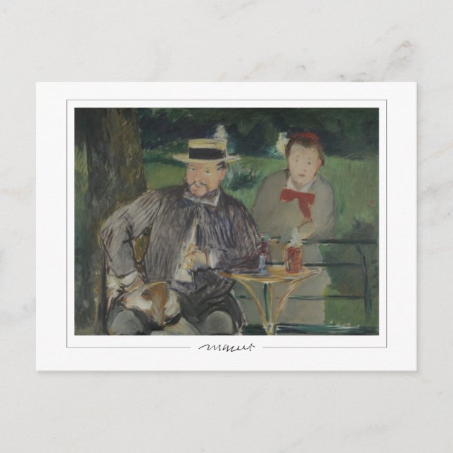 Cartão Postal Édouard Manet #17 - Arte Refinada (Frente)