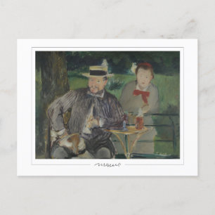 Cartão Postal Édouard Manet #17 - Belas Artes