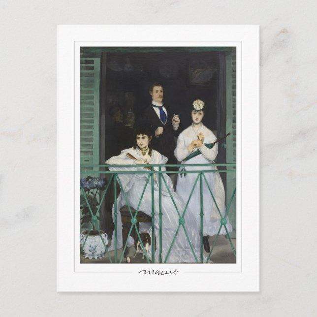 Cartão Postal Édouard Manet #188 - Belas Artes (Frente)