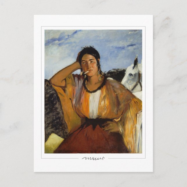 Cartão Postal Édouard Manet #199 - Belas Artes (Frente)