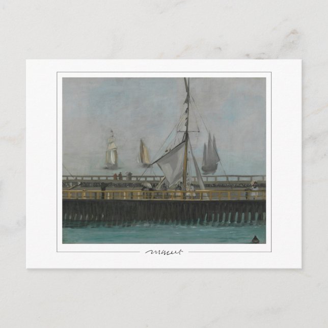 Cartão Postal Édouard Manet #64 - Belas Artes (Frente)