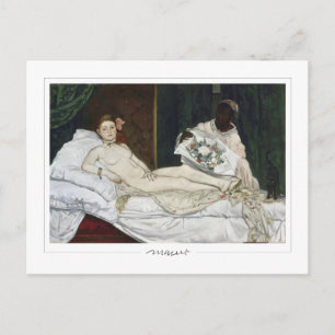 Cartão Postal Édouard Manet #98 - Arte Fina