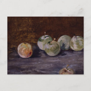 Cartão Postal Edouard Manet - Ameixas