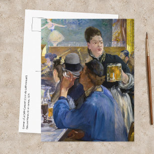 Cartão Postal Edouard Manet - Canto de um Café-Concerto