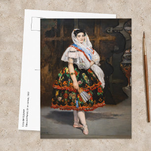 Cartão Postal Edouard Manet - Lola de Valence
