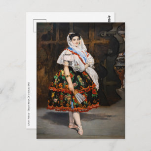 Cartão Postal Edouard Manet - Lola de Valence