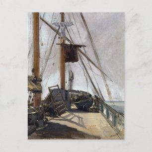 Cartão Postal Édouard Manet The Ship's Deck