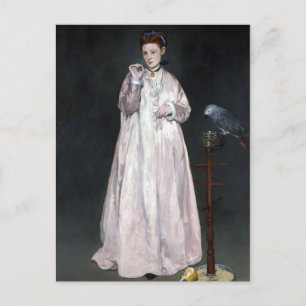 Cartão Postal Édouard Manet Young Lady em 1866