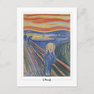 Cartão Postal Edvard Munch #123-2 - Arte Refinada