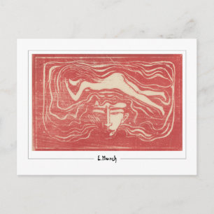 Cartão Postal Edvard Munch #258-2 - Arte Refinada