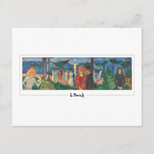 Cartão Postal Edvard Munch #384 - Arte Fina