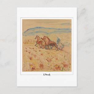 Cartão Postal Edvard Munch #648-2 - Arte fina
