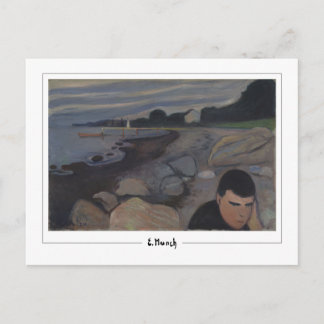 Cartão Postal Edvard Munch #767-3 - Arte Refinada