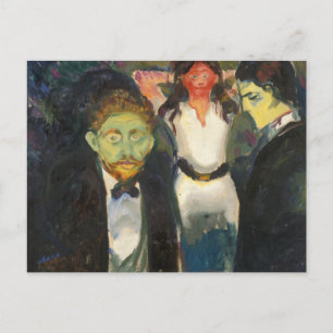 Cartão Postal Edvard Munch - Ciúme