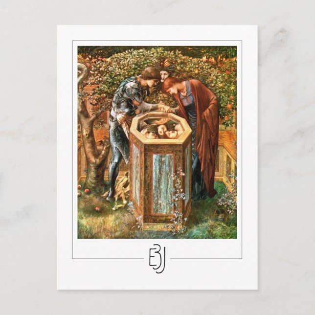 Cartão Postal Edward Burne-Jones #160 - Cartão-postal de arte (Frente)