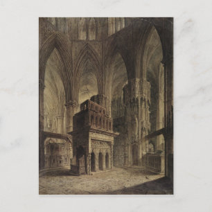Cartão Postal Edward o santuário do Confessor, Abadia de Westmin