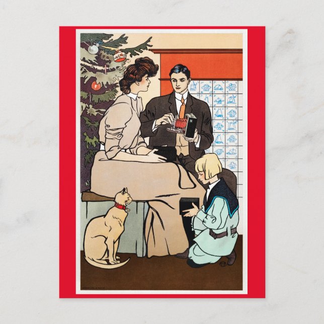 Cartão Postal Edward Penfield (Frente)