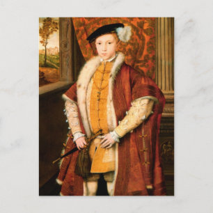 Cartão Postal Edward, Príncipe de Gales (Edward VI da Inglaterra