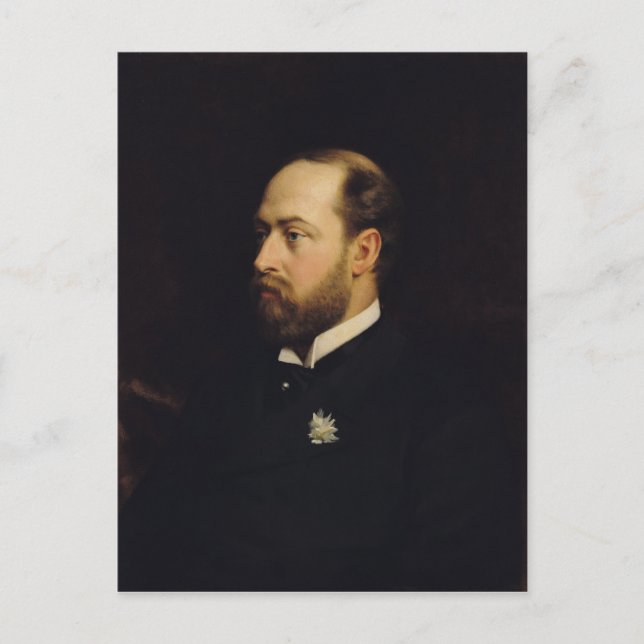 Cartão Postal Edward VII (Frente)