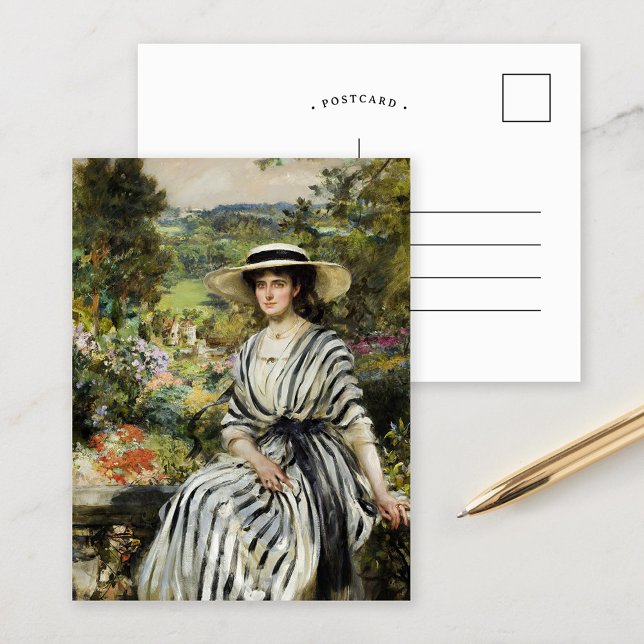 Cartão Postal Edward Windsor Hussey | James Jebusa Shannon (Criador carregado)