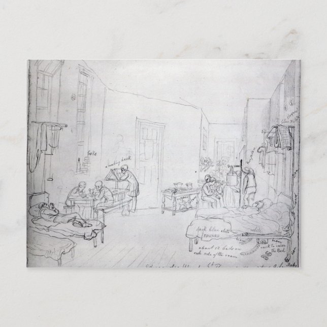 Cartão Postal Edward's Ward, Rua. (Frente)