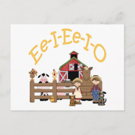 Cartão Postal Ee I O na Fazenda