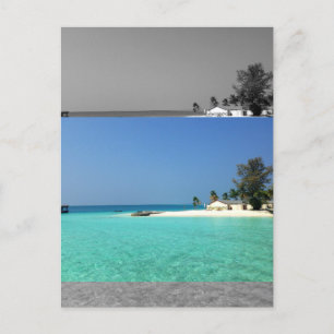 Cartão Postal Efeito Moderno das Imagens Planas Sepia