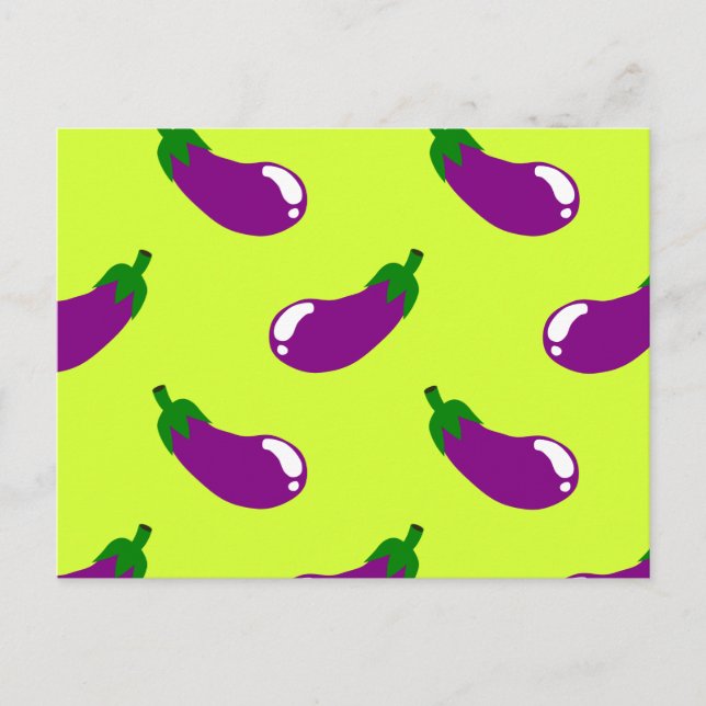 Cartão Postal EggPlant (Frente)