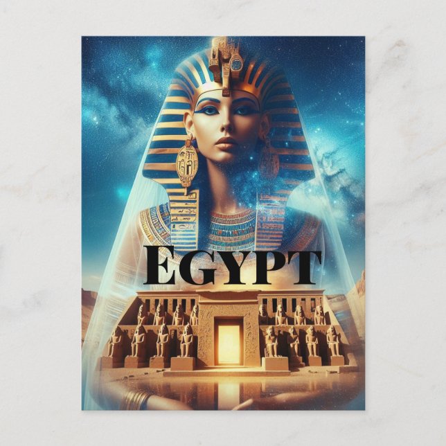 Cartão Postal Egito (Frente)