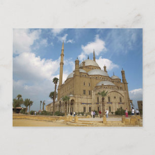 Cartão Postal Egito, Cairo, Cidadela, Mesquita de Muhammad Ali 2